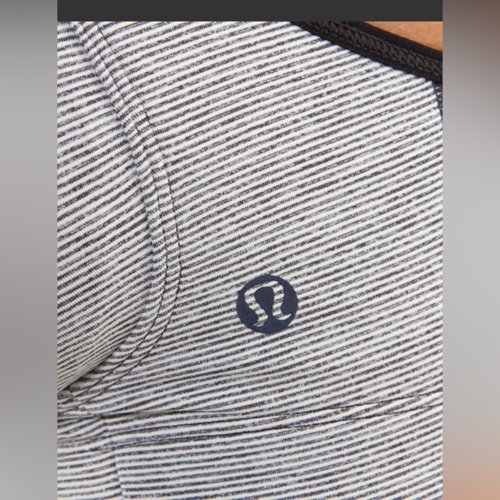 Lululemon Ta Ta Tamer II
Ghost Deep Coal Wee Stripe-VGUC-Sz- 34C​​​​​​ - Picture 6 of 15